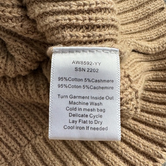 Brand - ATM Anthony Thomas Melillo Cable Knit Cotton & Cashmere Cardigan - Picture 6 of 6